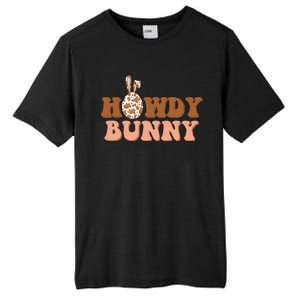 Howdy Bunny Funny Cute Cowboy Cowgirl Easter Tall Fusion ChromaSoft Performance T-Shirt