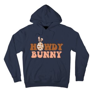 Howdy Bunny Funny Cute Cowboy Cowgirl Easter Hoodie