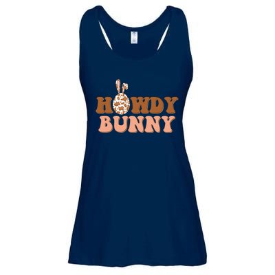 Howdy Bunny Funny Cute Cowboy Cowgirl Easter Ladies Essential Flowy Tank