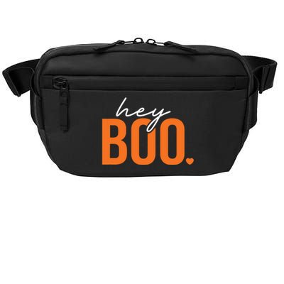 Hey Boo Funny Halloween Pun Ghost Spooky Toddler Crossbody Pack