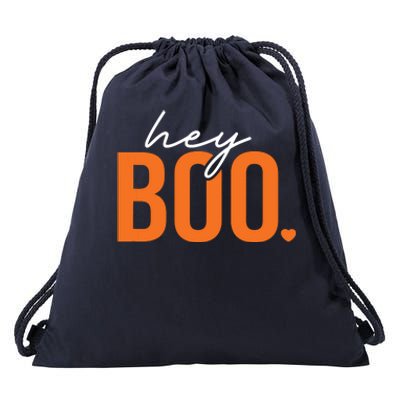 Hey Boo Funny Halloween Pun Ghost Spooky Toddler Drawstring Bag