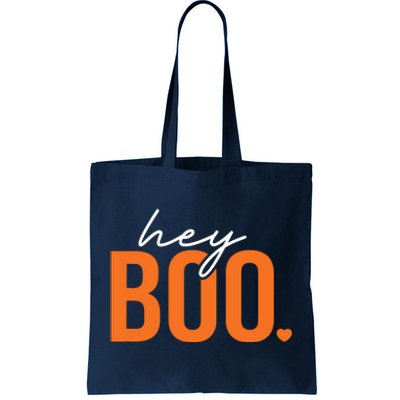 Hey Boo Funny Halloween Pun Ghost Spooky Toddler Tote Bag