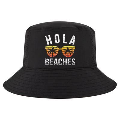 Hola Beaches Funny Beach Vacation Cool Comfort Performance Bucket Hat