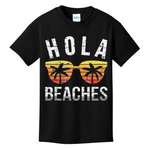 Hola Beaches Funny Beach Vacation Kids T-Shirt