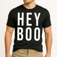 Hey Boo Funny Halloween Festive Cooling Performance Crew T-Shirt