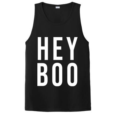 Hey Boo Funny Halloween Festive PosiCharge Competitor Tank