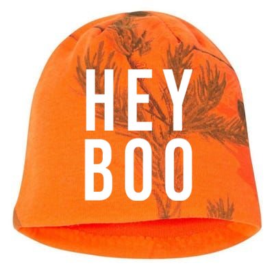 Hey Boo Funny Halloween Festive Kati - Camo Knit Beanie