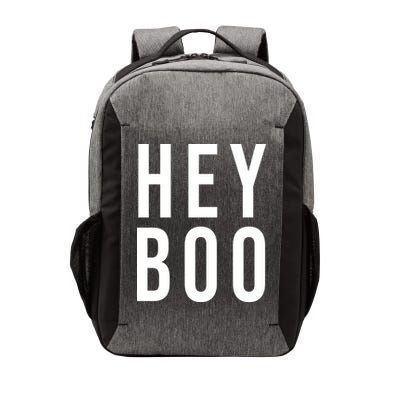 Hey Boo Funny Halloween Festive Vector Backpack