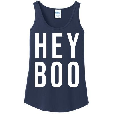 Hey Boo Funny Halloween Festive Ladies Essential Tank