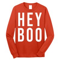 Hey Boo Funny Halloween Festive Long Sleeve Shirt