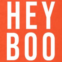 Hey Boo Funny Halloween Festive Button