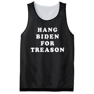 Hang Biden For Treason Mesh Reversible Basketball Jersey Tank