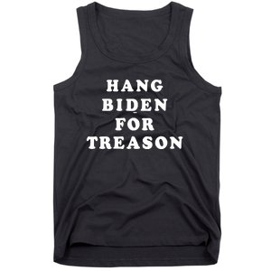 Hang Biden For Treason Tank Top