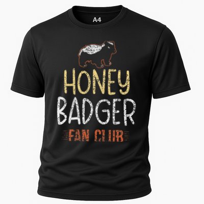 Honey Badger Fan Club Lover Animal Cute Honey Badger Performance Shirt