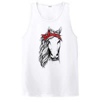 Horse Bandana For Horseback Riding Horse Lover PosiCharge Competitor Tank