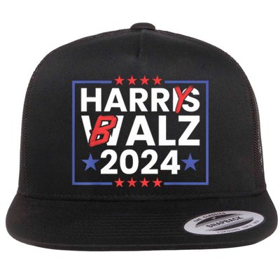 Harrys Balz Funny Harry Balz 2024 Flat Bill Trucker Hat