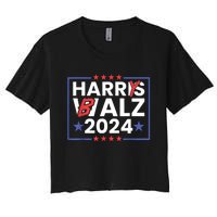 Harrys Balz Funny Harry Balz 2024 Women's Crop Top Tee