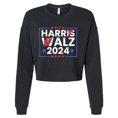 Harrys Balz Funny Harry Balz 2024 Cropped Pullover Crew