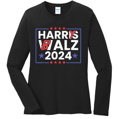 Harrys Balz Funny Harry Balz 2024 Ladies Long Sleeve Shirt