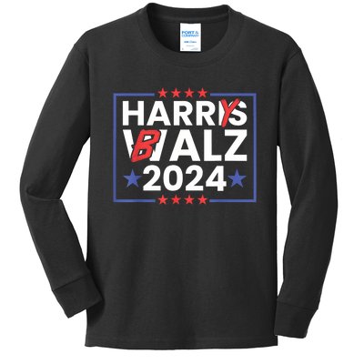 Harrys Balz Funny Harry Balz 2024 Kids Long Sleeve Shirt