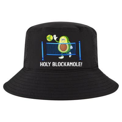 Holy Blockamole Funny Volleyball Lover Cool Comfort Performance Bucket Hat