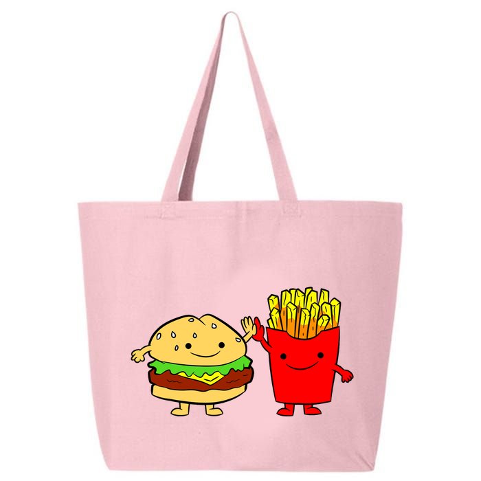 Hamburger Burger Fast Food French Fries 25L Jumbo Tote