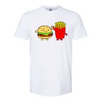 Hamburger Burger Fast Food French Fries Softstyle CVC T-Shirt