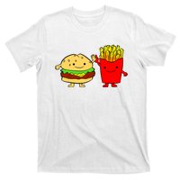 Hamburger Burger Fast Food French Fries T-Shirt