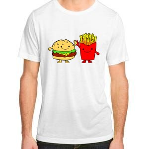 Hamburger Burger Fast Food French Fries Adult ChromaSoft Performance T-Shirt