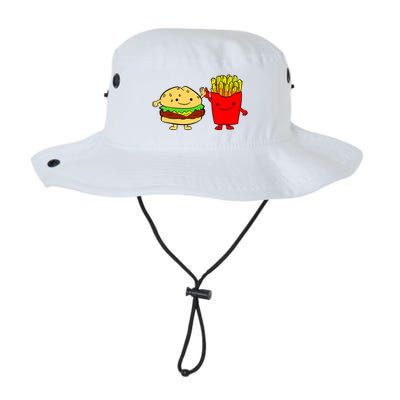 Hamburger Burger Fast Food French Fries Bucket Hat