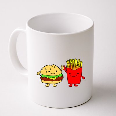 Hamburger Burger Fast Food French Fries Mug