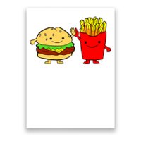 Hamburger Burger Fast Food French Fries Poster