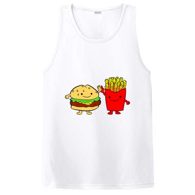 Hamburger Burger Fast Food French Fries PosiCharge Competitor Tank