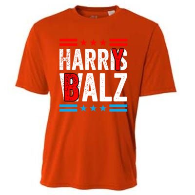 Harry Balz Funny Kamala Harris Political Harris Walz Gift Cooling Performance Crew T-Shirt