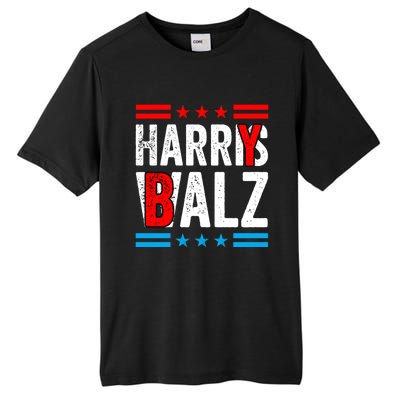 Harry Balz Funny Kamala Harris Political Harris Walz Gift Tall Fusion ChromaSoft Performance T-Shirt