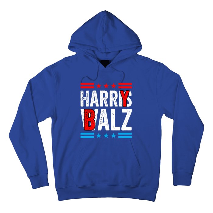 Harry Balz Funny Kamala Harris Political Harris Walz Gift Hoodie