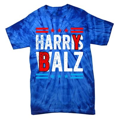 Harry Balz Funny Kamala Harris Political Harris Walz Gift Tie-Dye T-Shirt