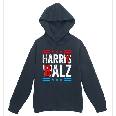 Harry Balz Funny Kamala Harris Political Harris Walz Gift Urban Pullover Hoodie