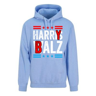 Harry Balz Funny Kamala Harris Political Harris Walz Gift Unisex Surf Hoodie