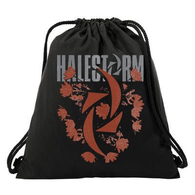 Halestorm BFTD Flower Drawstring Bag