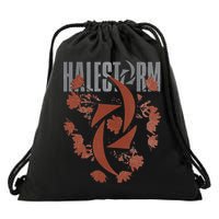 Halestorm BFTD Flower Drawstring Bag