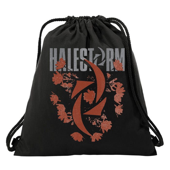 Halestorm BFTD Flower Drawstring Bag