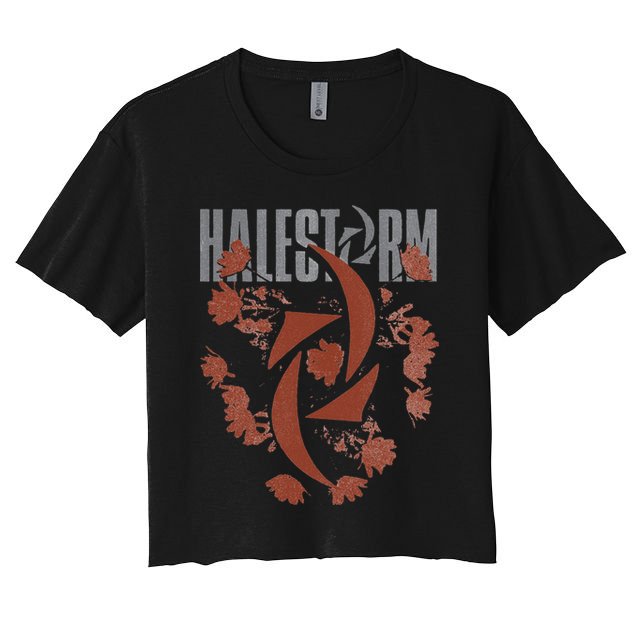 Halestorm BFTD Flower Crop Top