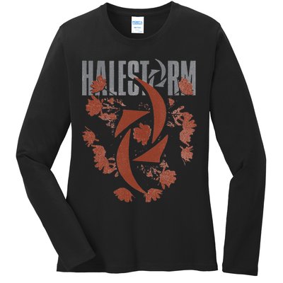 Halestorm BFTD Flower Ladies Long Sleeve Shirt