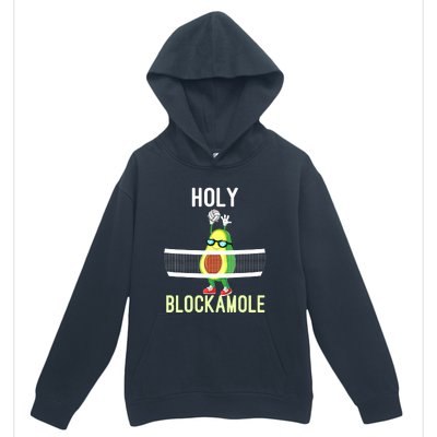 Holy Blockamole Funny Volleyball Block Avocado Teen Girls Urban Pullover Hoodie