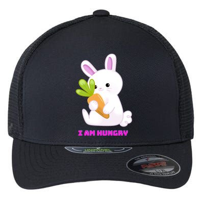 Happy Bunny Funny Flexfit Unipanel Trucker Cap