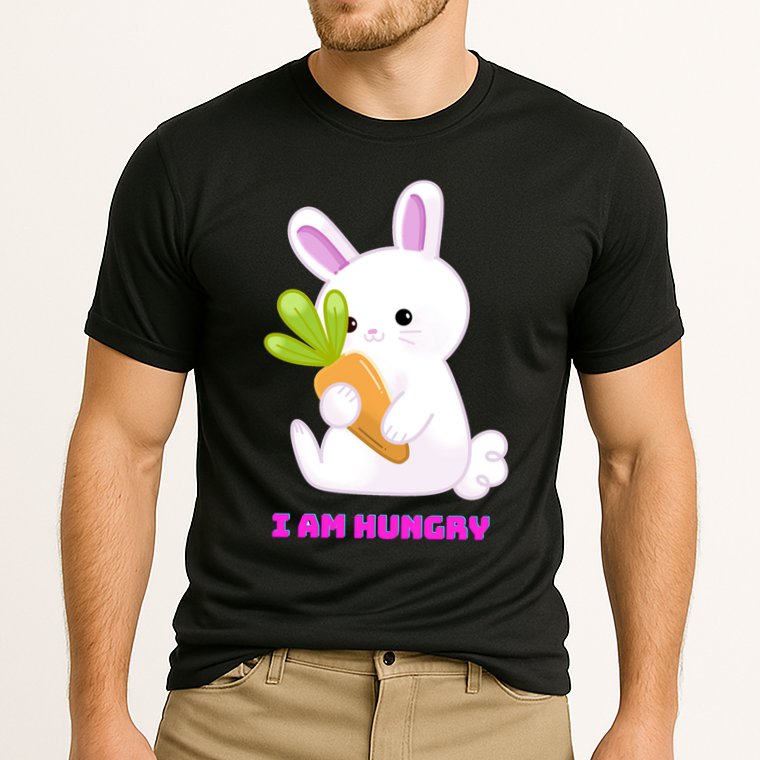 Happy Bunny Funny Performance Shirt