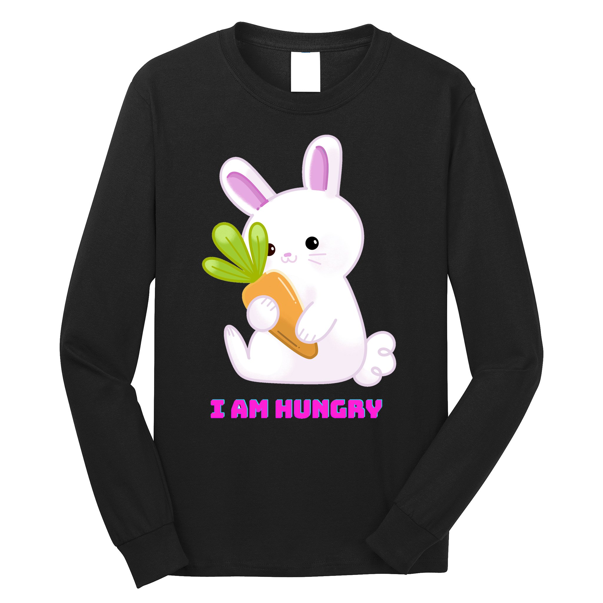 Happy Bunny Funny Long Sleeve Shirt