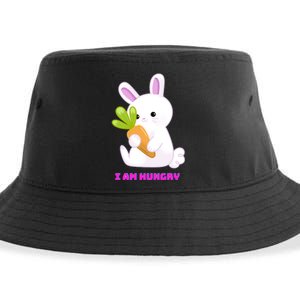 Happy Bunny Funny Sustainable Bucket Hat