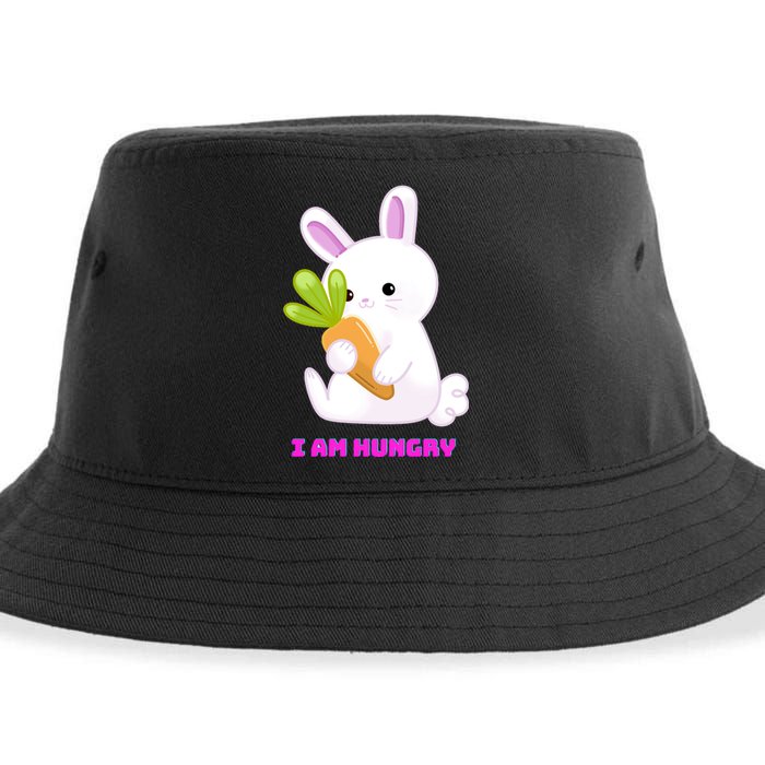 Happy Bunny Funny Sustainable Bucket Hat